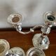 Pair of English candlesticks