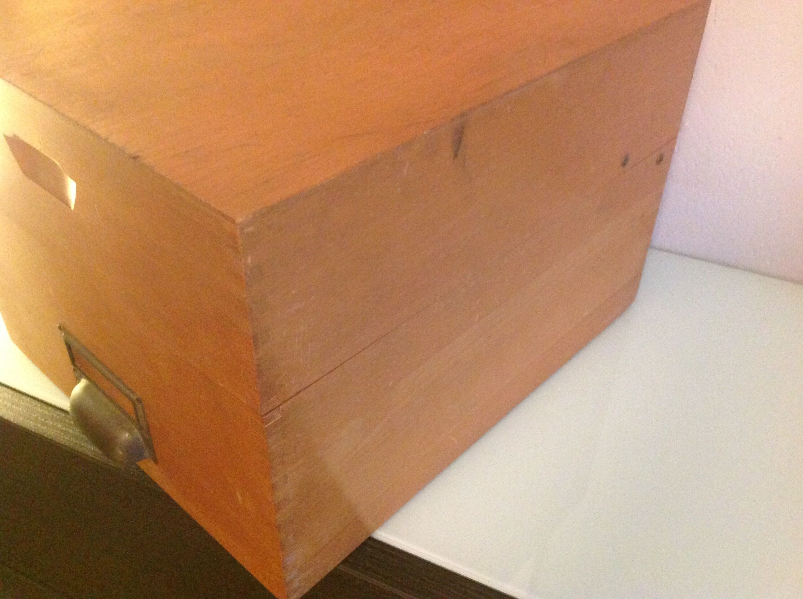Verni/ vintage 60-70s card box