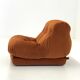 Orange Nuvolone armchair by Rino Maturi for Mimo Padova