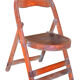 Ancienne chaise en teck birman