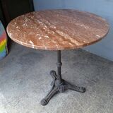 70cm marble bistro table / pedestal table