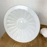 Vintage Chandelier with Milk Glass from Elektrosvit, 1960s