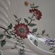 Set of 11 flat plates KG Lunéville Service Fleurs des Indes