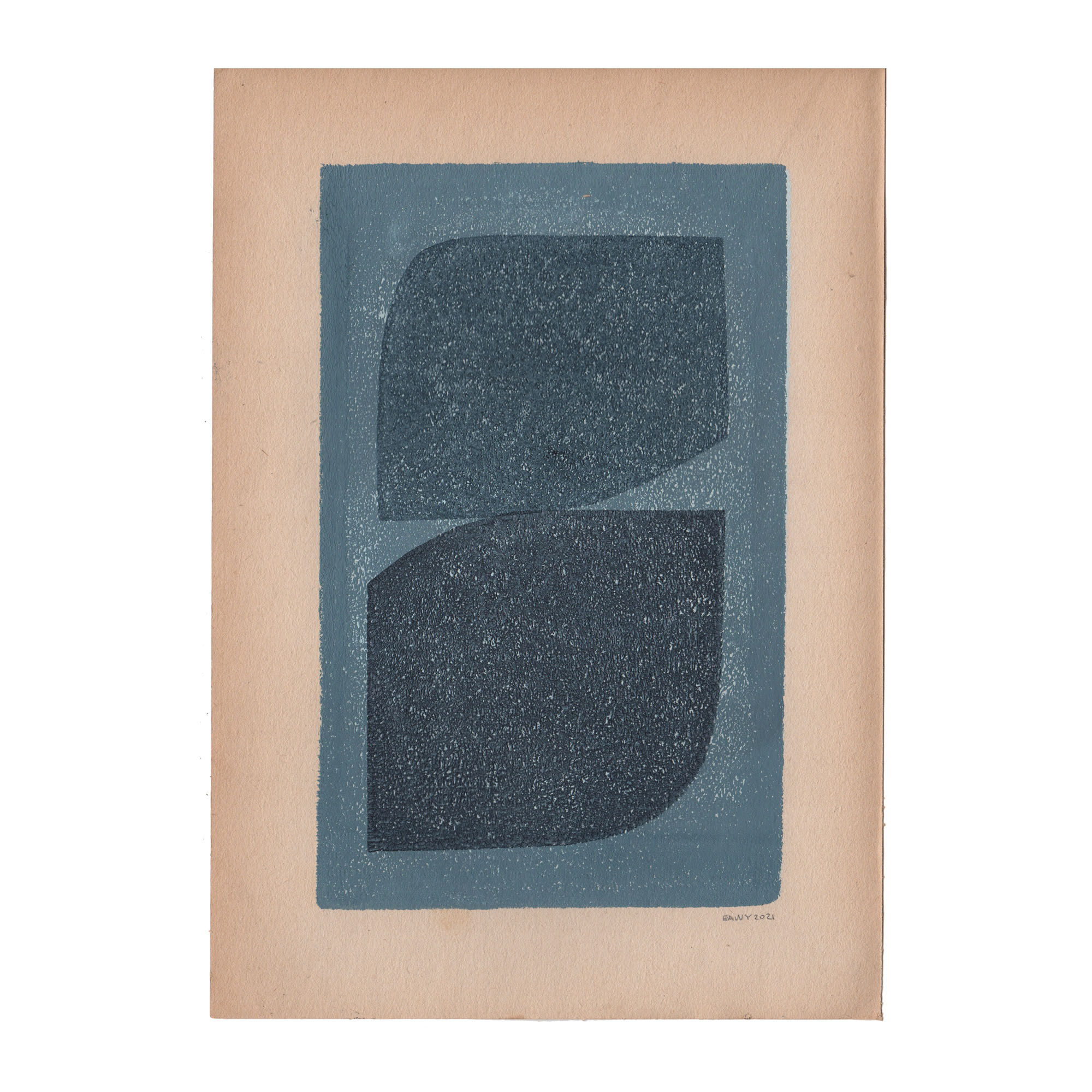 Painting on paper Illustration M 359 by Eawy