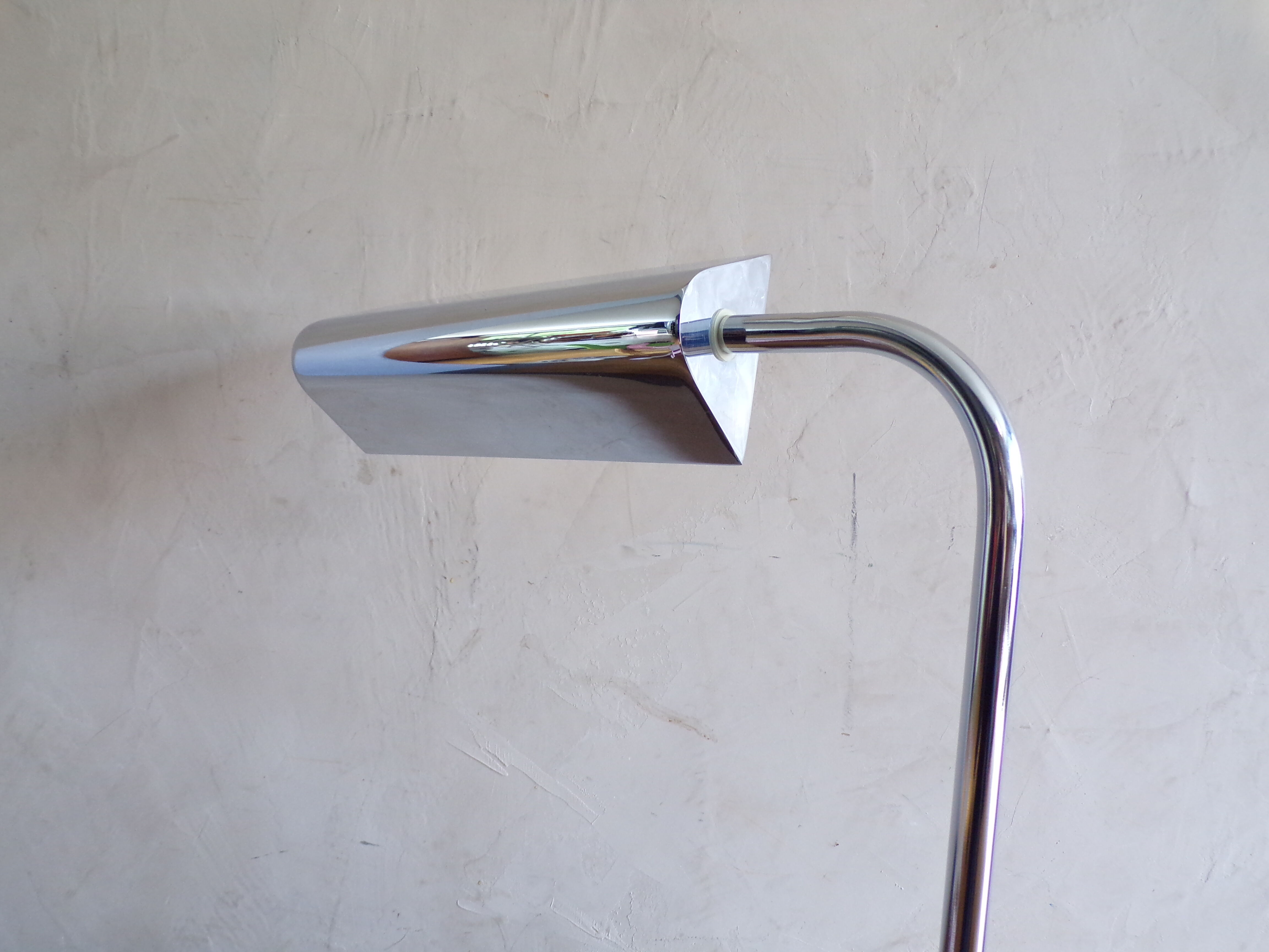 Lamp 1970 chrome metal