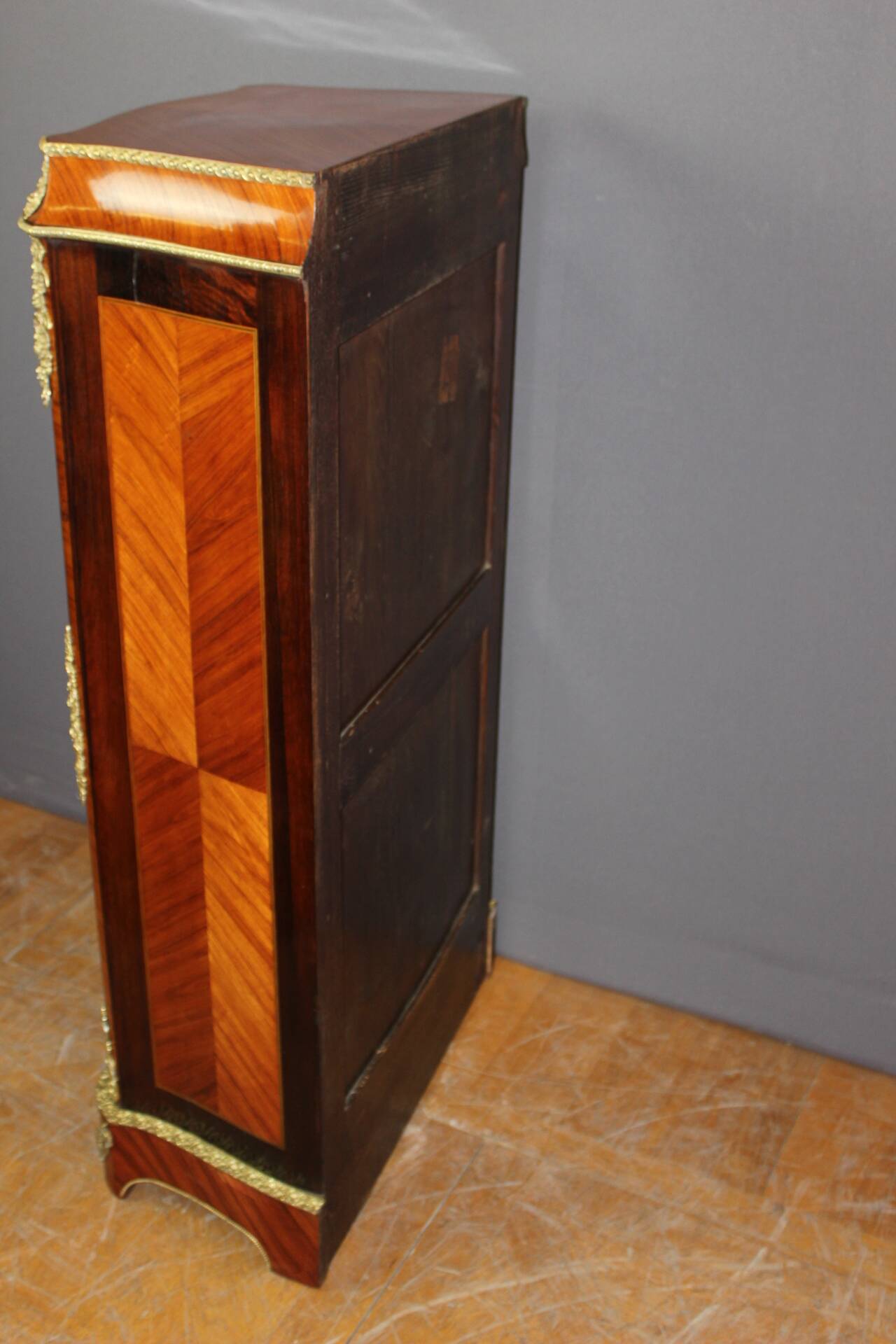 Napoleon III secretary in marquetry and bronze 19th century