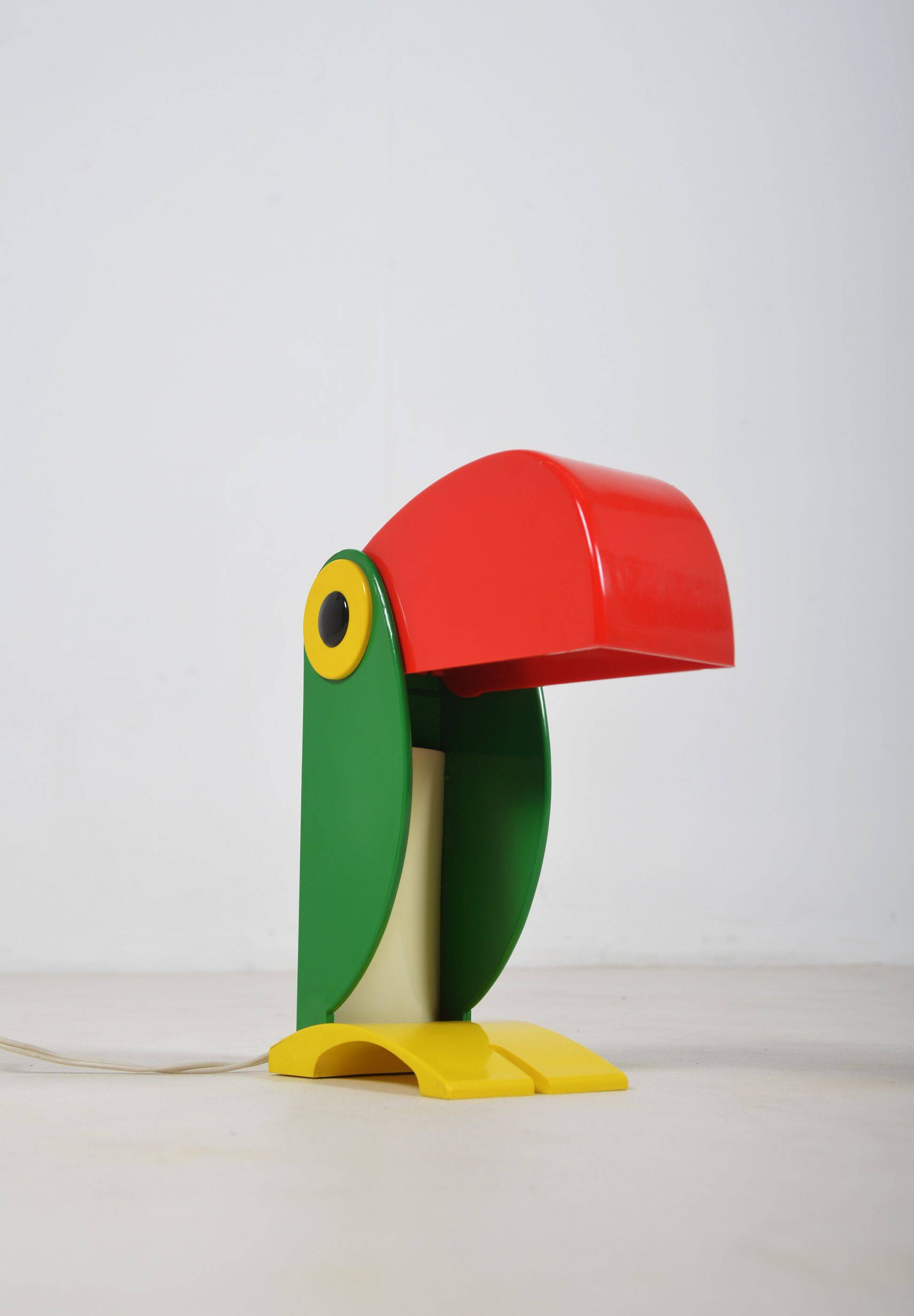 Toucan lamp designed by Enea Ferrari for Old Timer Ferrari, 1970
