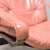 Armchair siesta leather by Ingmar Relling for Westnofa