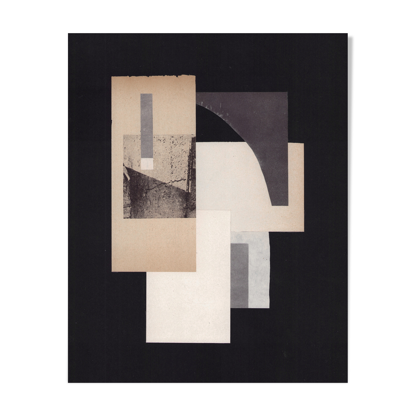 Collage concrete experiment ii