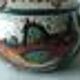 Soupiere ceramic broth vallauris decor vintage fish