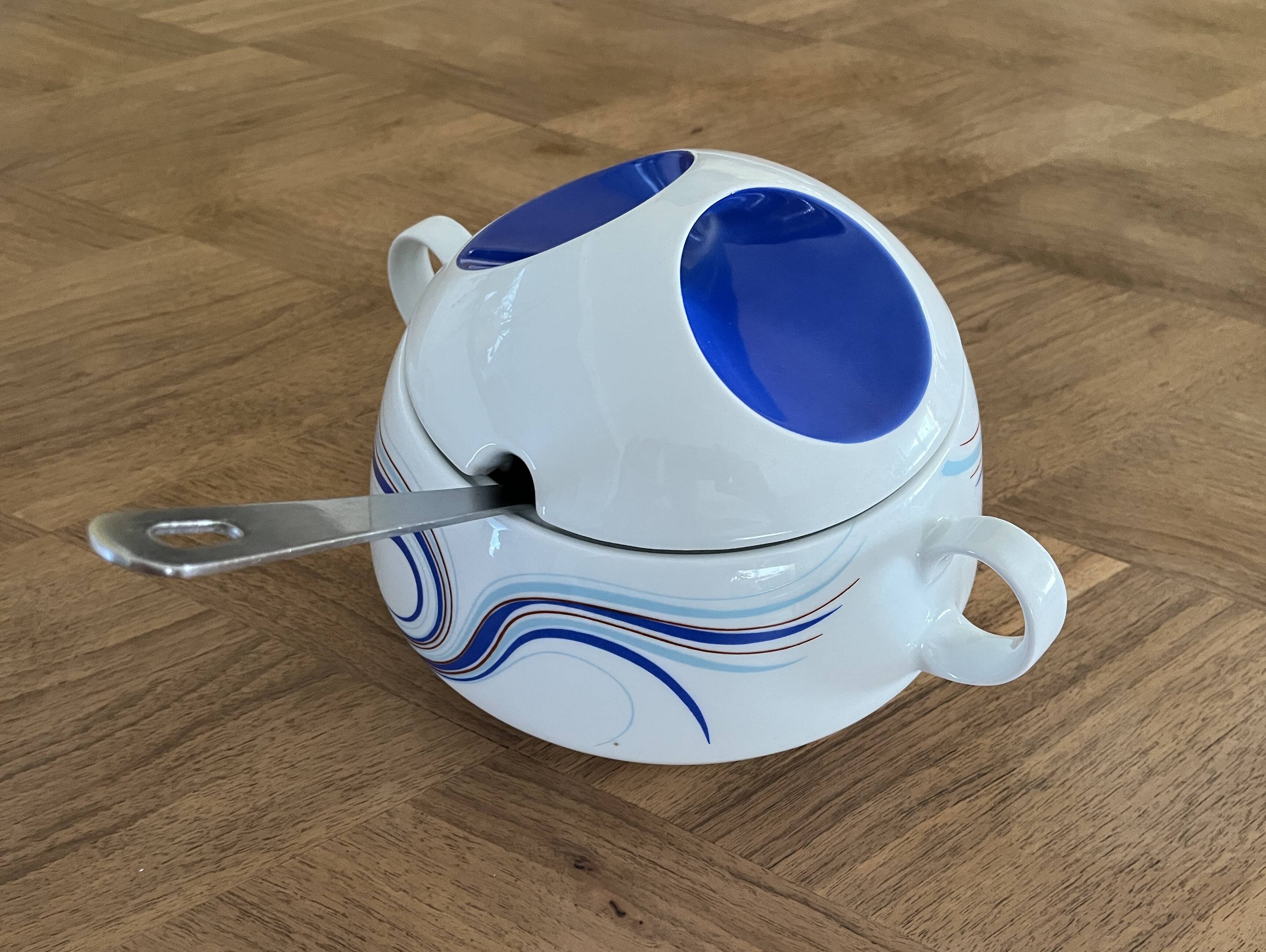 Vintage porcelain soup tureen