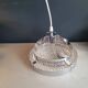 Suspension space-age in plastic bubble and aluminium