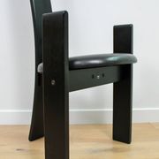Set of 4 dining chairs model 'Golem' designed by Vico Magistretti for Poggi