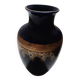 Blue oven vase