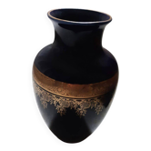 Blue oven vase