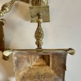 Antique Lion's Paw Candlesticks