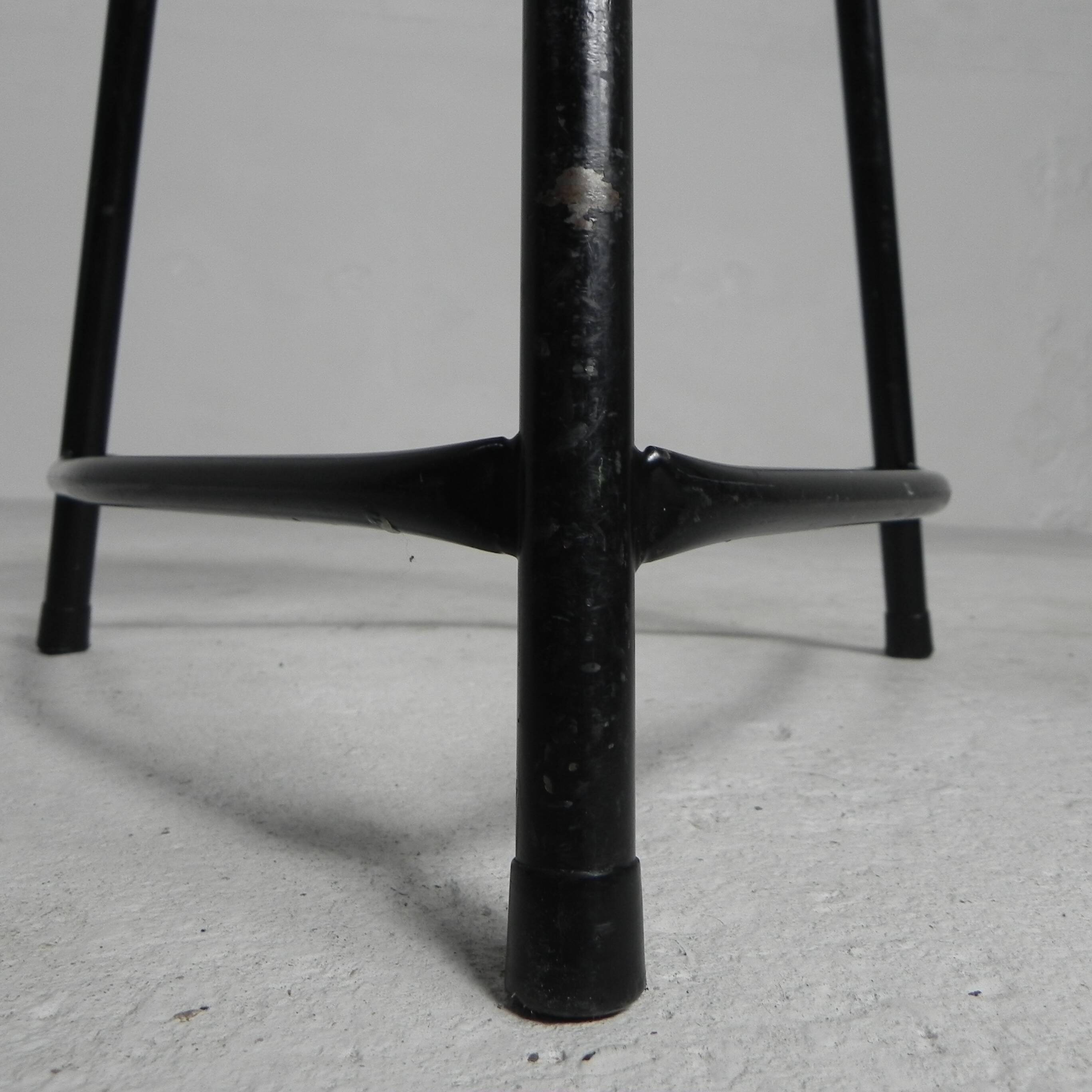 Industrial stackable stool, 55 cm high