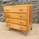 Vintage chest of drawers with 4 drawers from the 1960s.