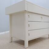 Saporiti vintage chest of drawers dressing table 1970s
