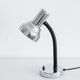 Lampe de bureau chrome vintage années 70