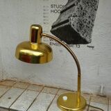 golden desk lamp by josef brumberg sundern (jbs) from the 60s