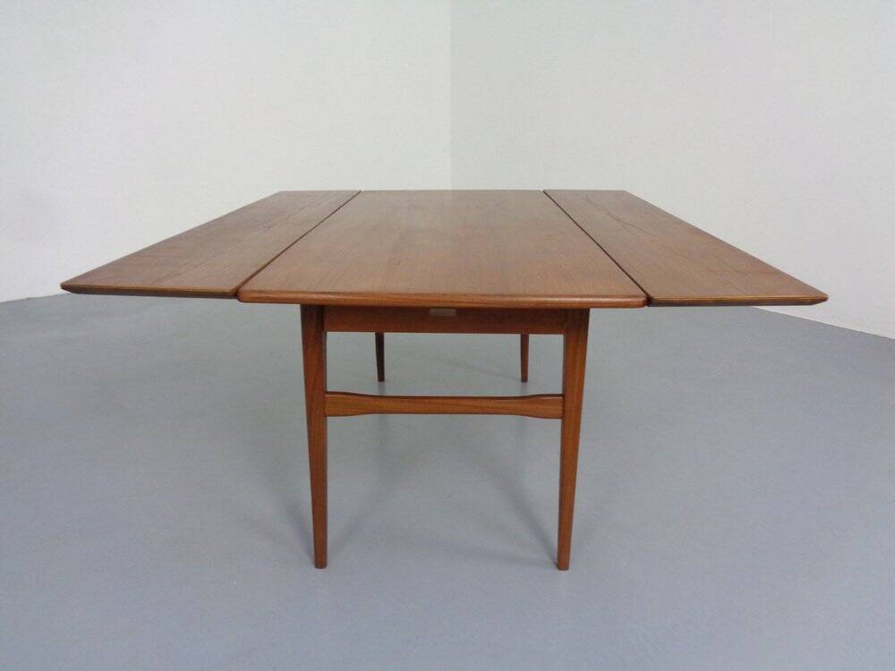Teak dining or coffee table, Denmark, 1960s