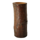 Primitive vintage wooden vase