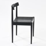 Office chair, wood canning, circa 1980