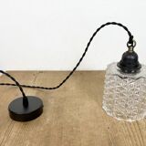 Vintage Cut Glass Ceiling Light, 1970s