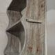 Relooked wooden shelf