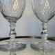 2 verres à eau Baccarat m. Richelieu