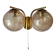 Midcentury Brass Wall Lamp, Germany, 1970s