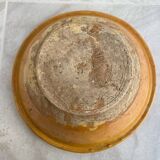 Old yellow glazed terracotta gresale