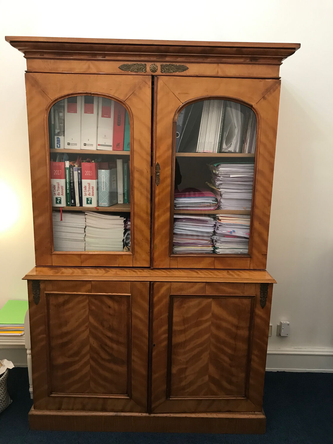 Glass dresser/double sideboard