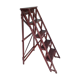 Wooden painter's stepladder
