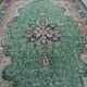 Vintage Turkish Oushak rug 210x342 cm