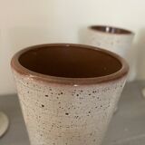 Vernified sandstone mugs