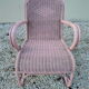 Rattan armchair 1930