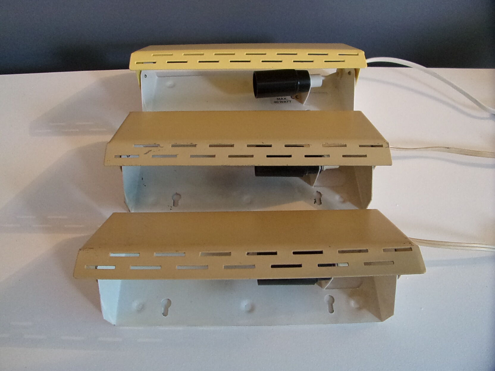 Set of 3 applied to part of the 70s/80s