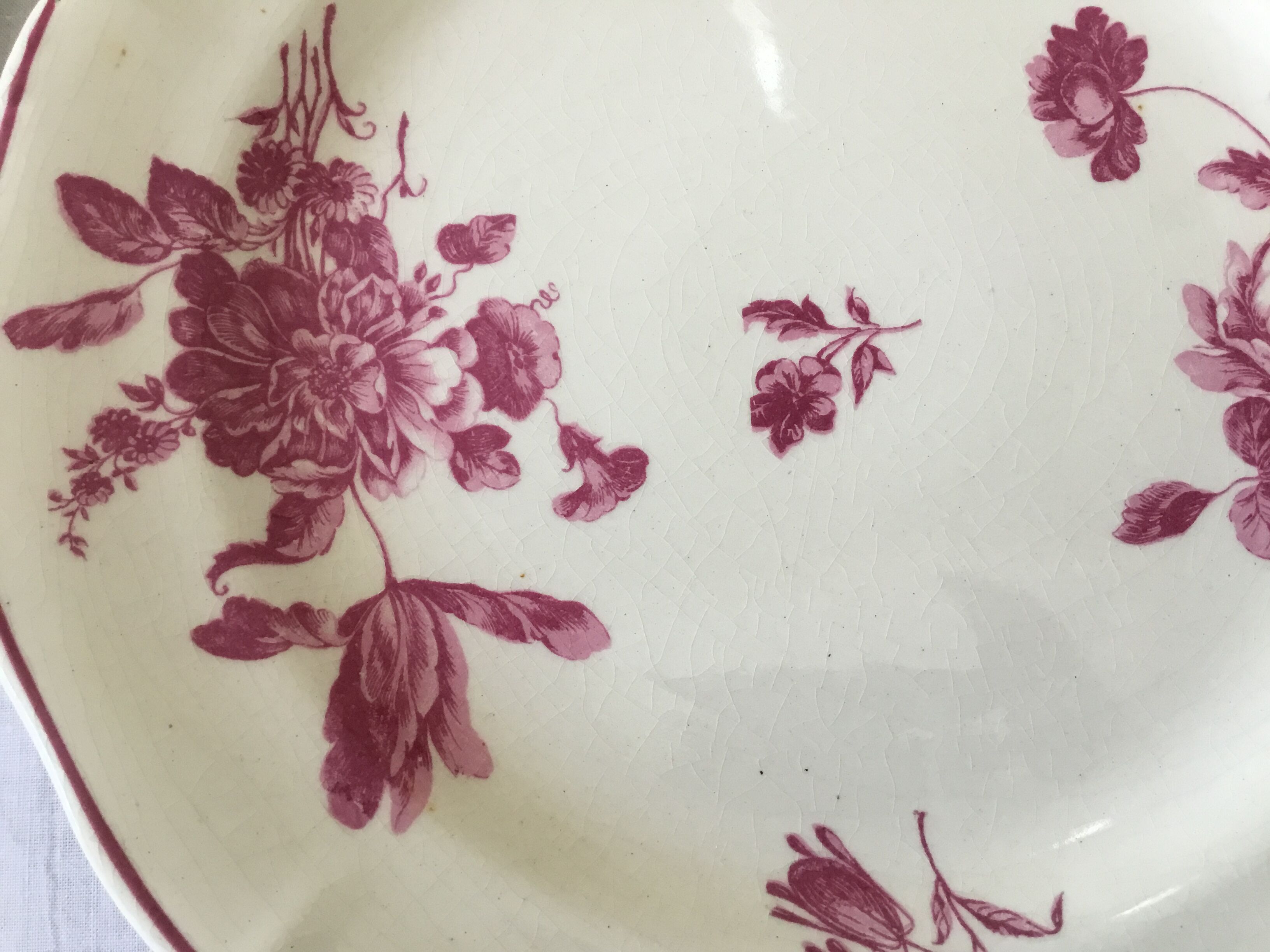 Gien earthenware plates