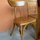 Set of 30 mismatched bistro chairs French Restaurant curved wood