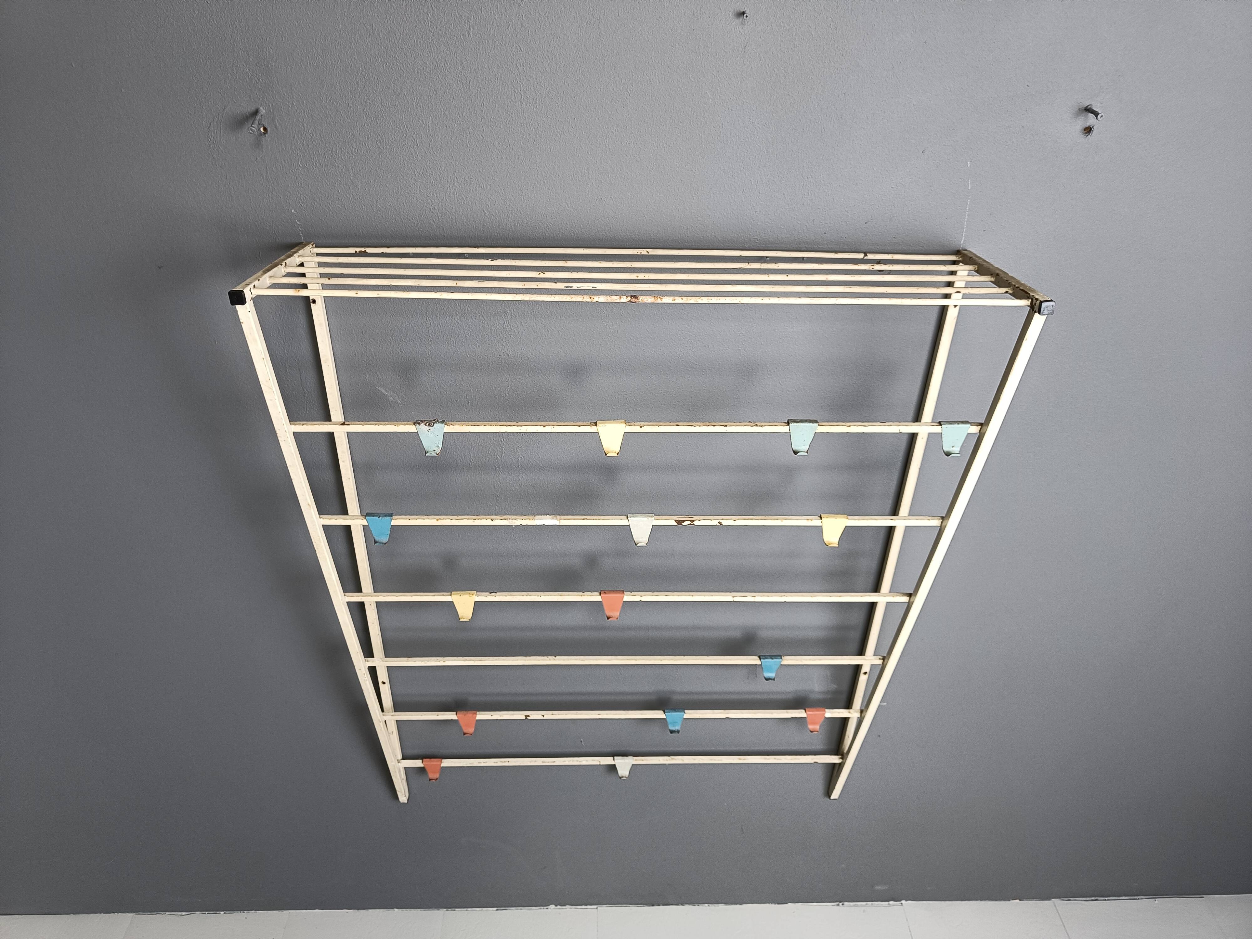 Vintage coat rack by Tjerk Reijenga for Pilastro, 1950s