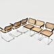 Set of 6 Style B32 Dining Room Chairs by Marcel Breuer