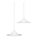Ensemble de 2 lampes suspendues 'Semi' 38 cm Fog & Mørup / Torsten Thorup / Claus Bonderup / design danois moderne