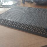 Perforated sheet metal tray circa 1950