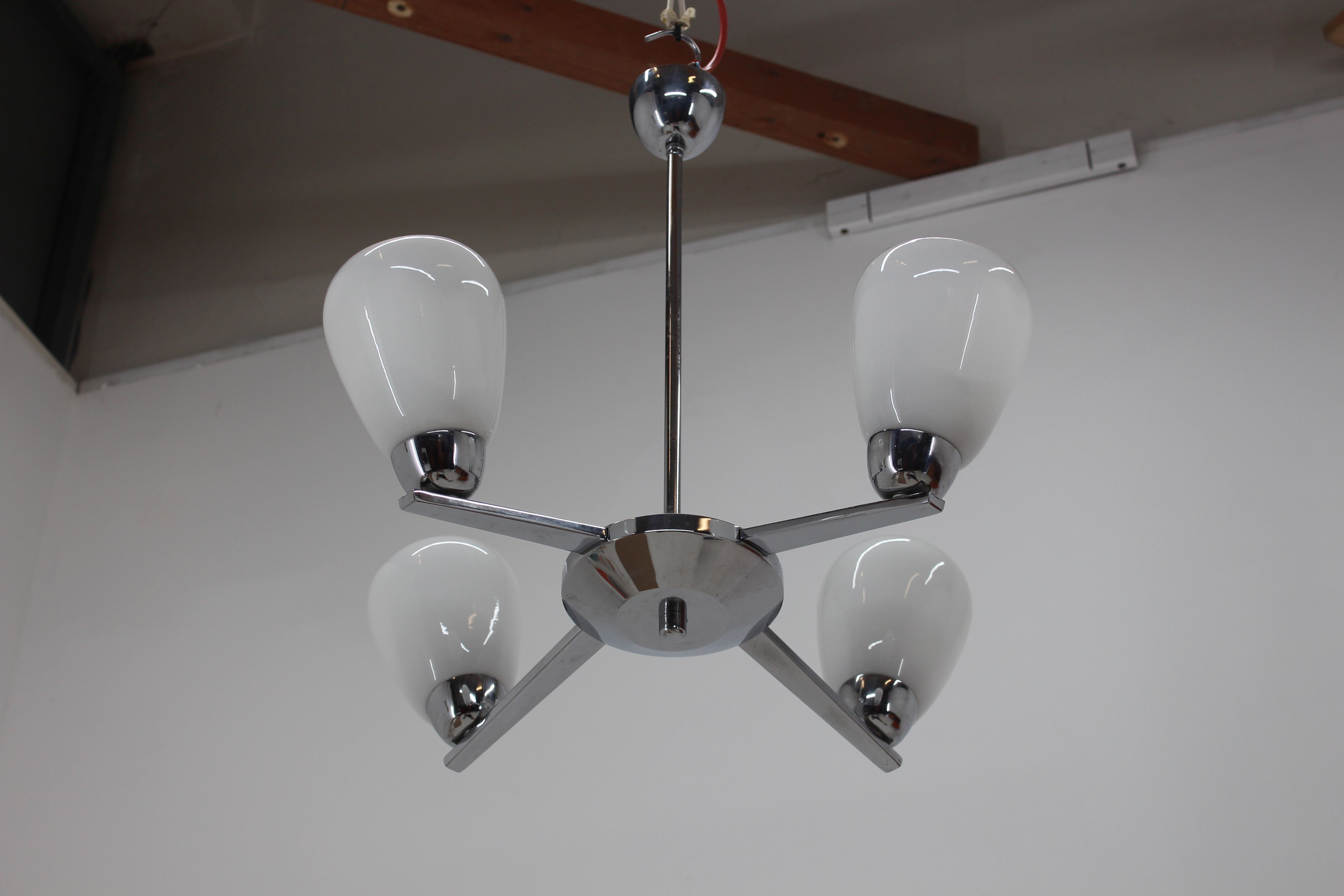 Mid-Century Chandelier, 1950s