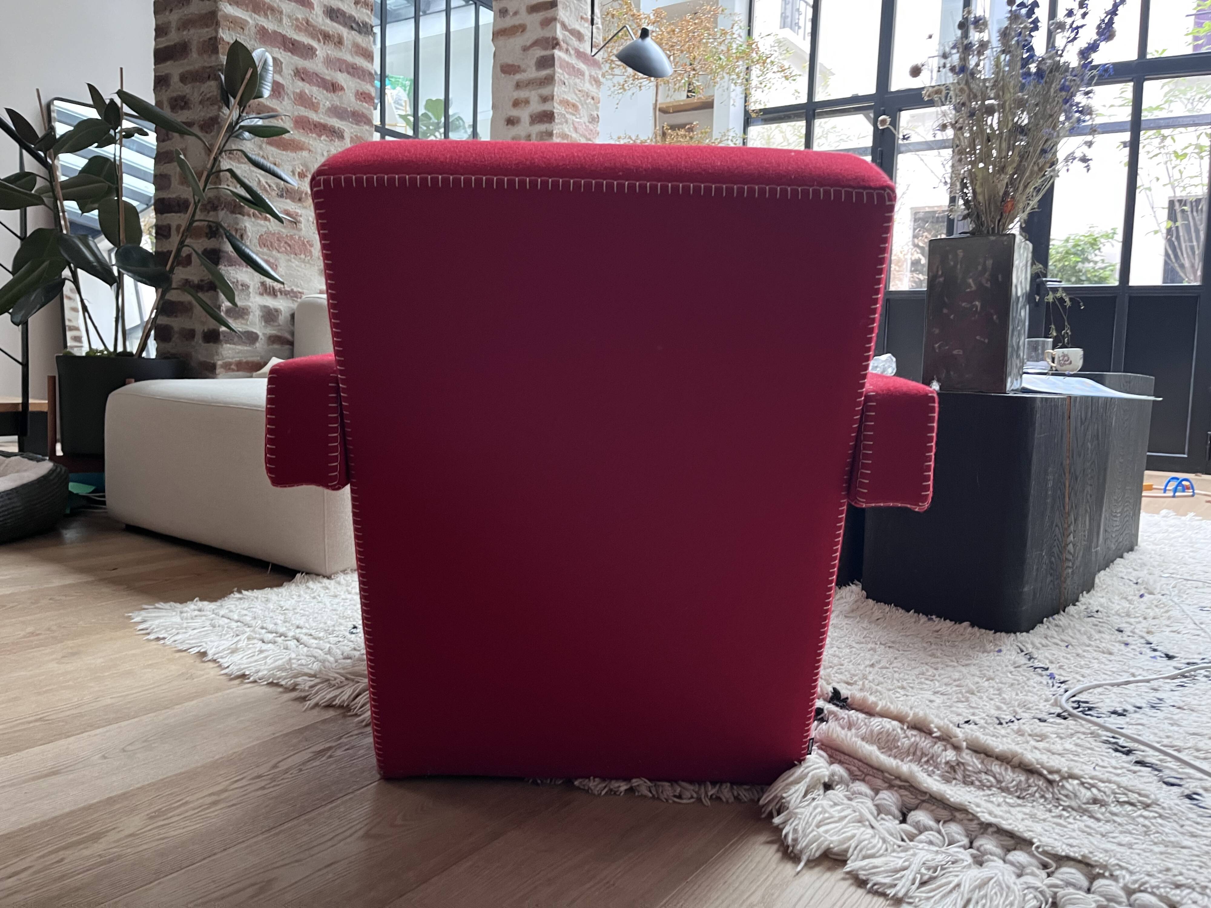 Utrecht armchair by Rietveld by Cassina