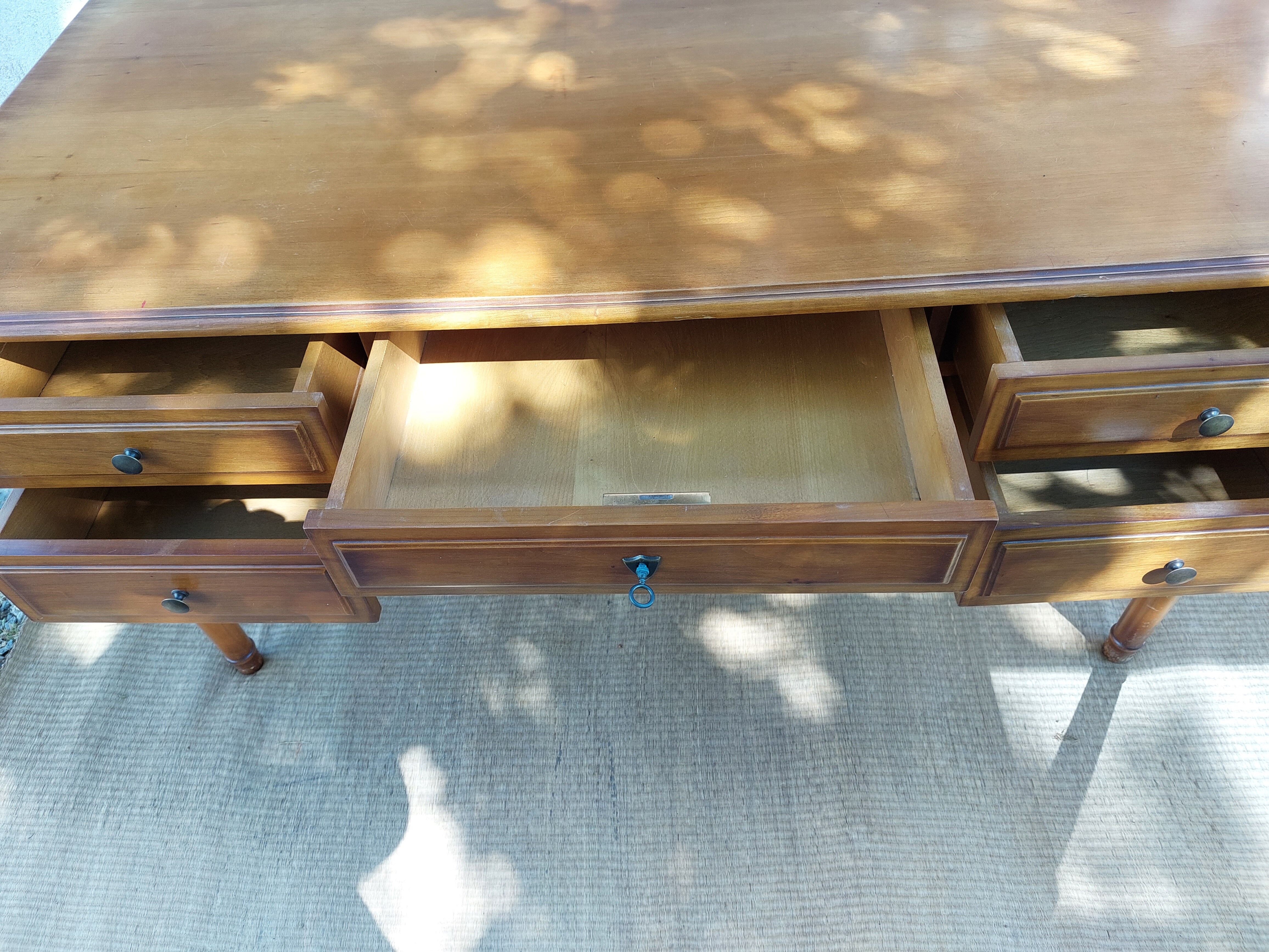 Bureau bois avec rallonges