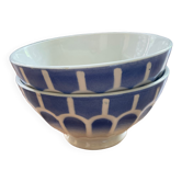 2 large vintage bowls