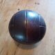 Old leather football